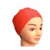 Under scarf - Red colored hijab cap in jersey fabric Under scarf - Red colored hijab cap in jersey fabric